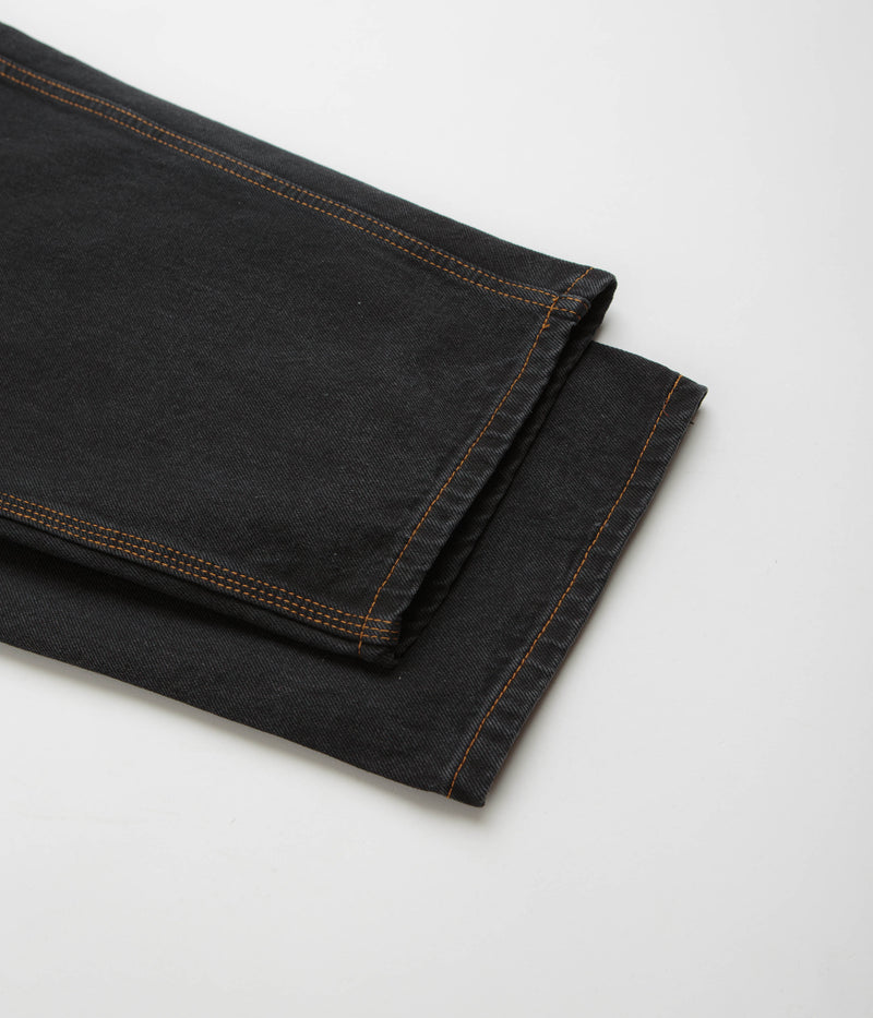 Butter Goods Santosuosso Denim Pants in Washed Black