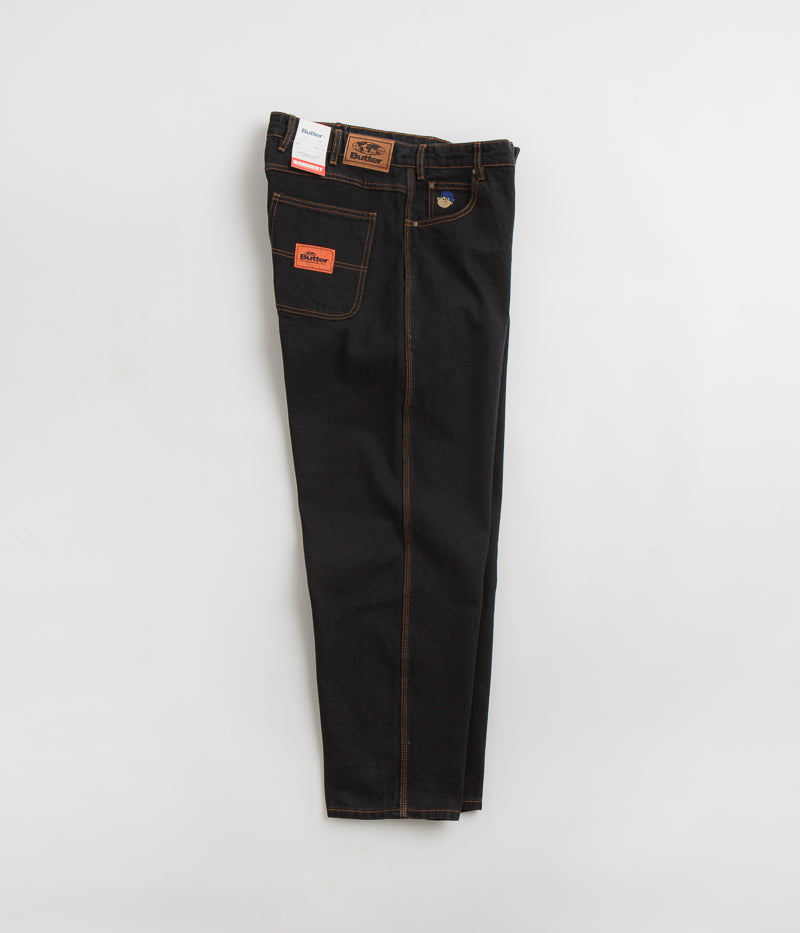 Butter Goods Santosuosso Jeans in Washed Black and Blue