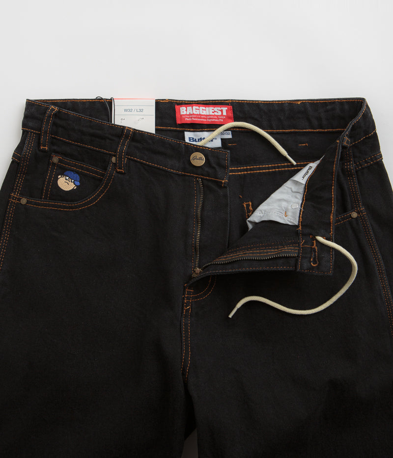 Butter Goods Santosuosso Jeans in Washed Black and Blue