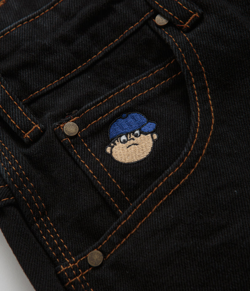 Butter Goods Santosuosso Jeans in Washed Black and Blue