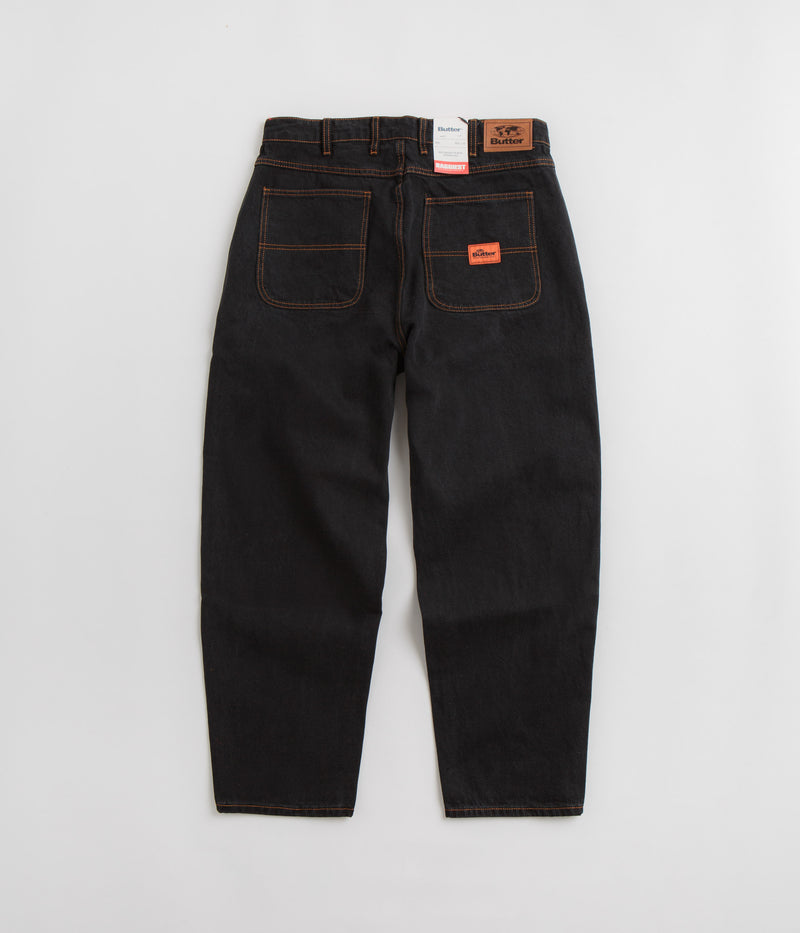 Butter Goods Santosuosso Jeans in Washed Black and Light Blue