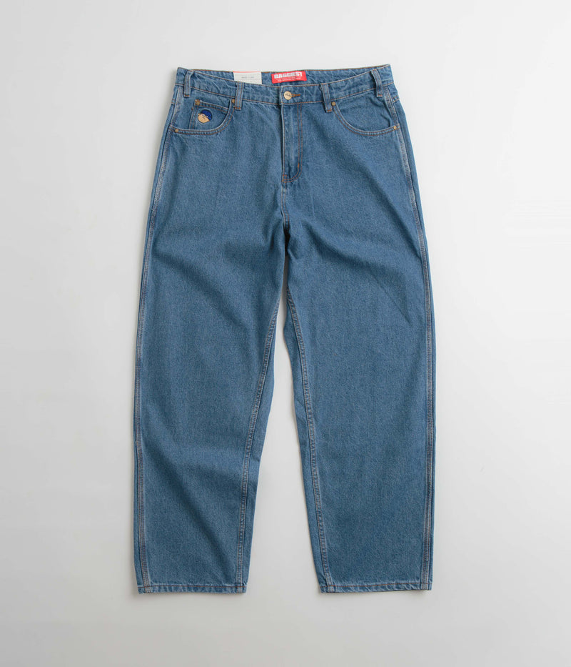 Butter Goods Santosuosso Jeans in Washed Indigo and Blue / Blue