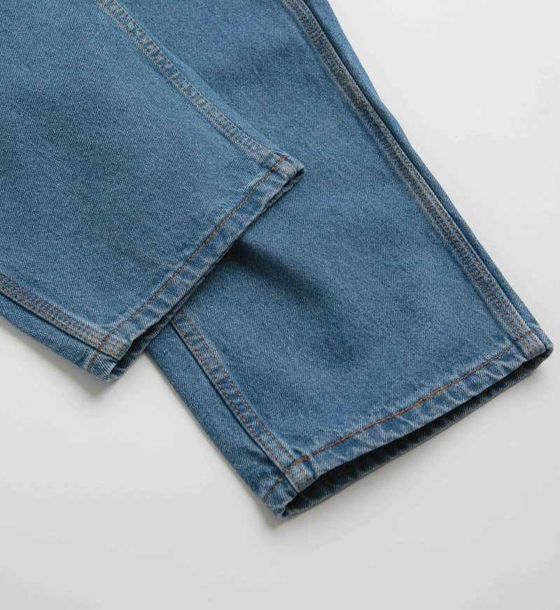 Butter Goods Santosuosso Jeans in Washed Indigo and Blue / Blue