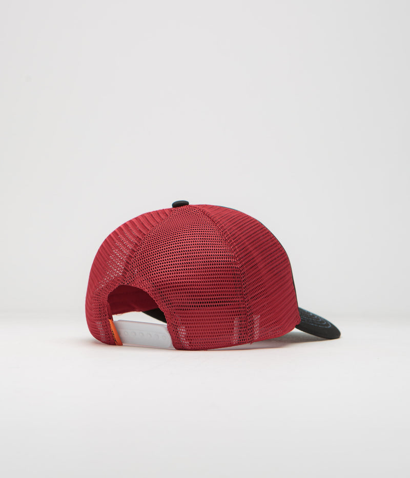 Butter Goods Shock Trucker Cap in Black