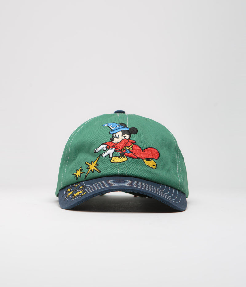 Butter Goods Sorcerer Cap in Sage and Navy