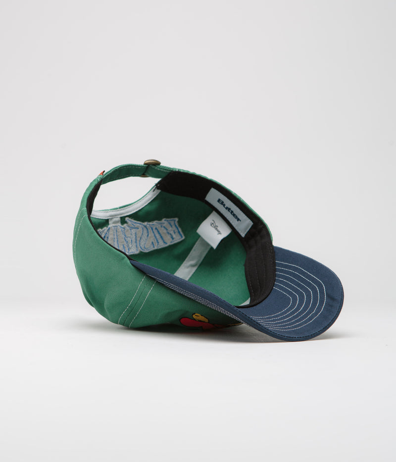 Butter Goods Sorcerer Cap in Sage and Navy
