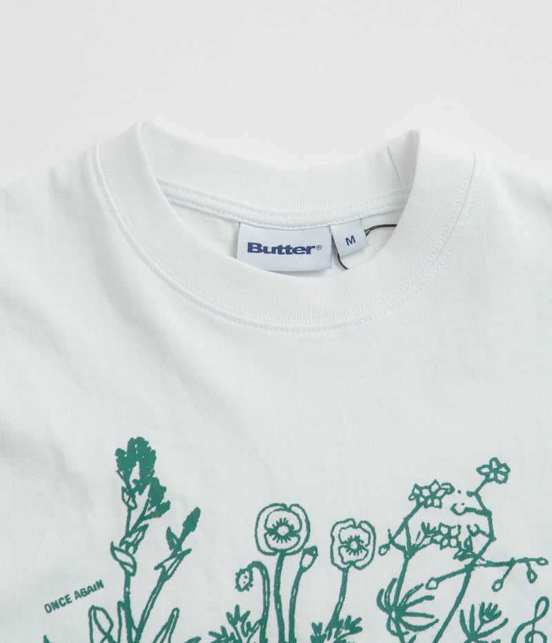 Butter Goods Spontaneous Music T-Shirt in White