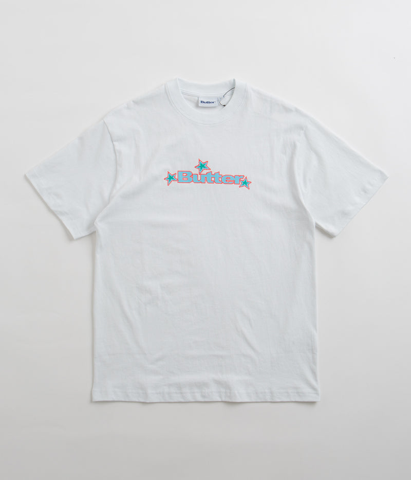 Butter Goods Star Logo T-Shirt in White