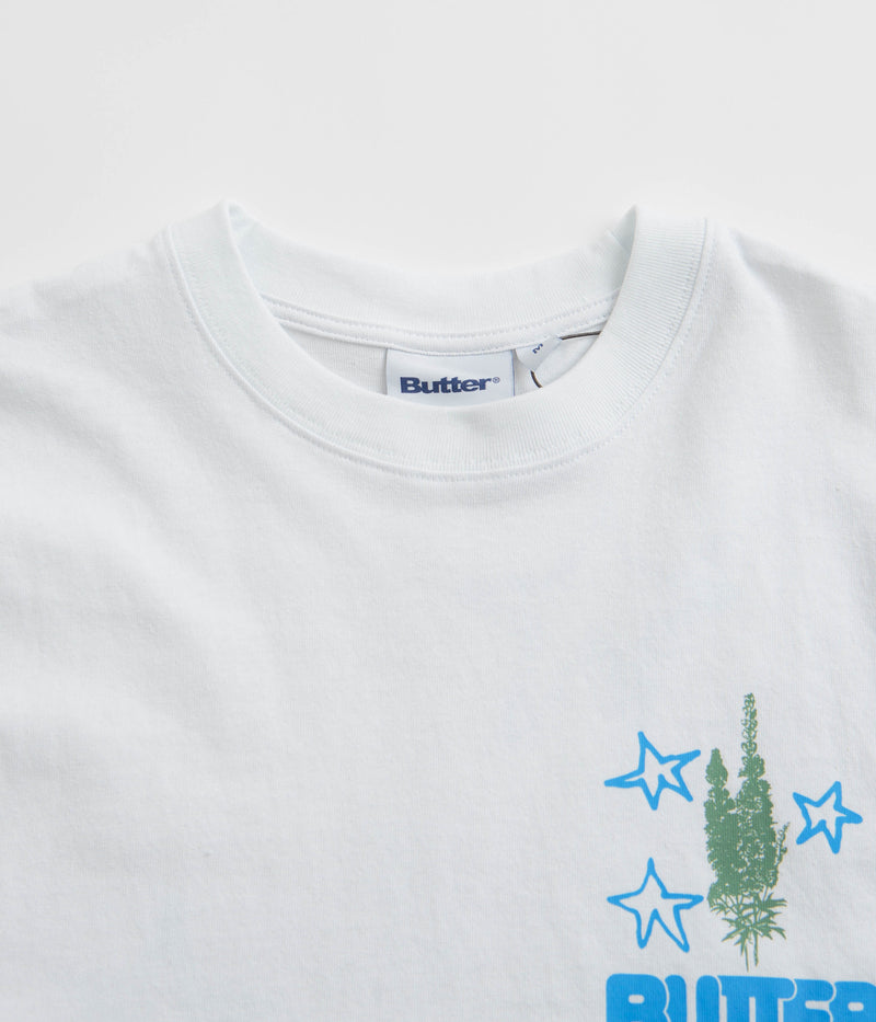 Butter Goods Stone Flower T-Shirt in White