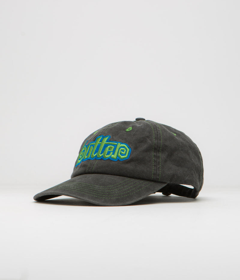 Butter Goods Swirl Cap in Washed Black
