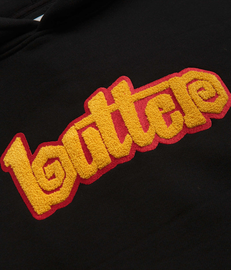 Butter Goods Swirl Hoodie in Black
