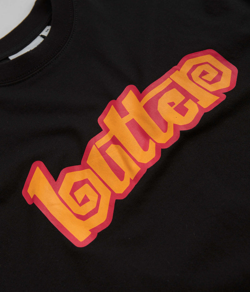 Butter Goods Swirl T-Shirt in Black