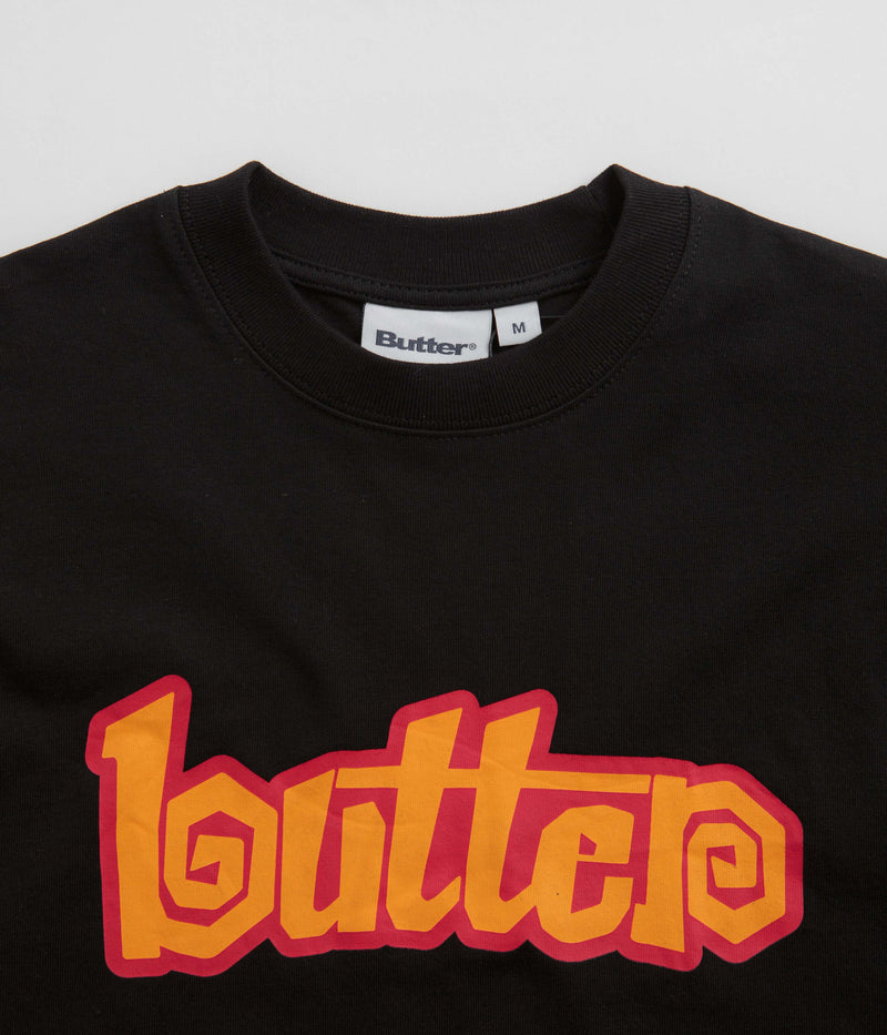 Butter Goods Swirl T-Shirt in Black