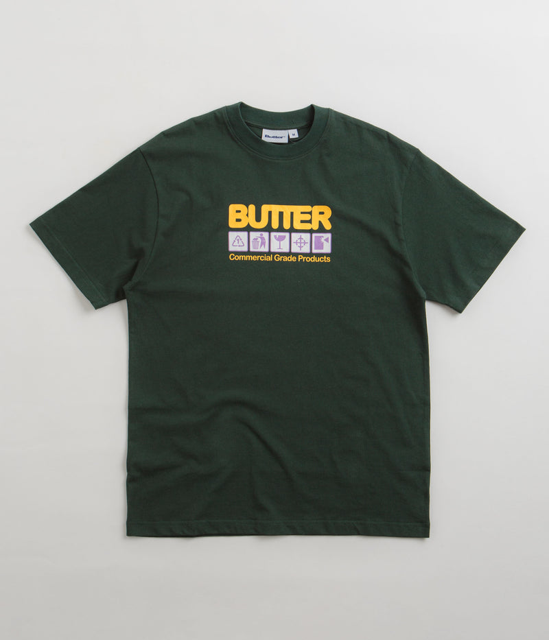 Butter Goods Symbols T-Shirt in Dark Forest
