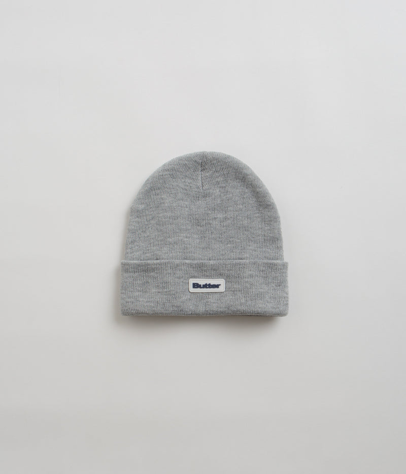 Butter Goods Tall Cuff Beanie in Ash