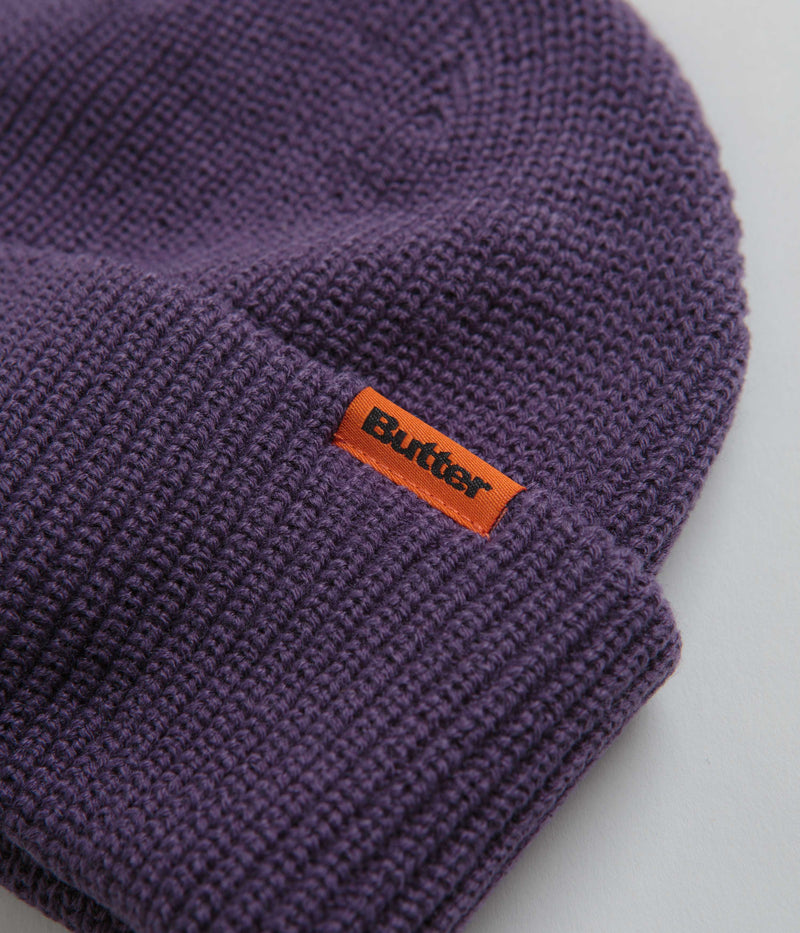 Butter Goods Tall Wharfie Beanie in Dusk