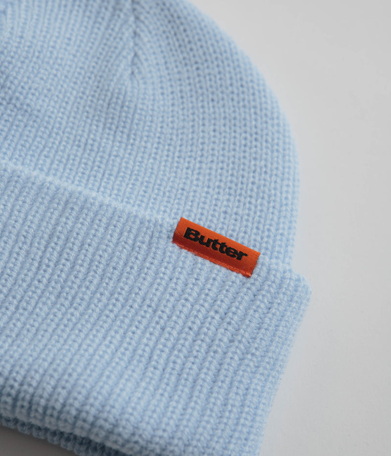 Butter Goods Tall Wharfie Beanie in Sky Blue