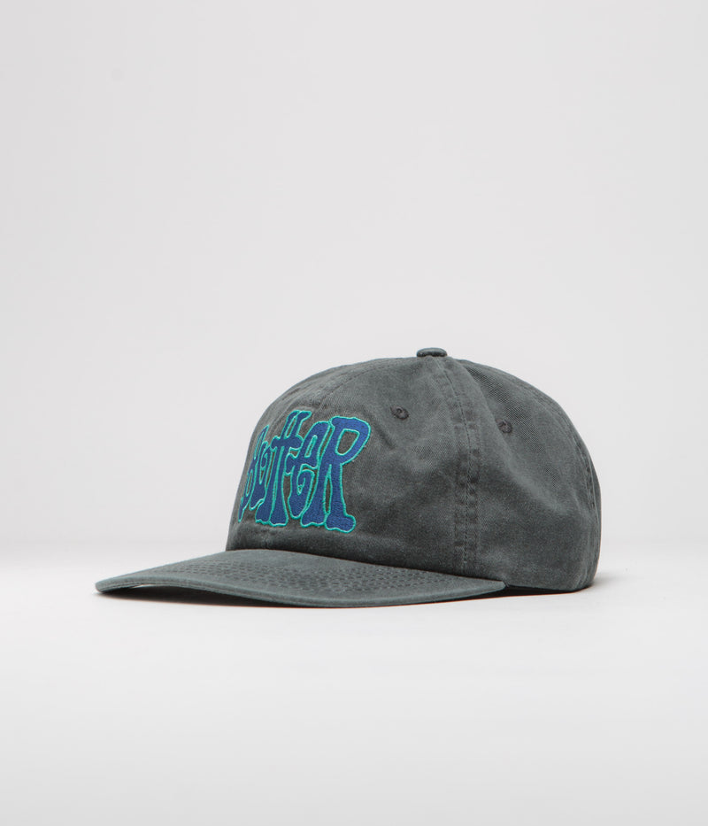 Butter Goods Tour Cap in Washed Black