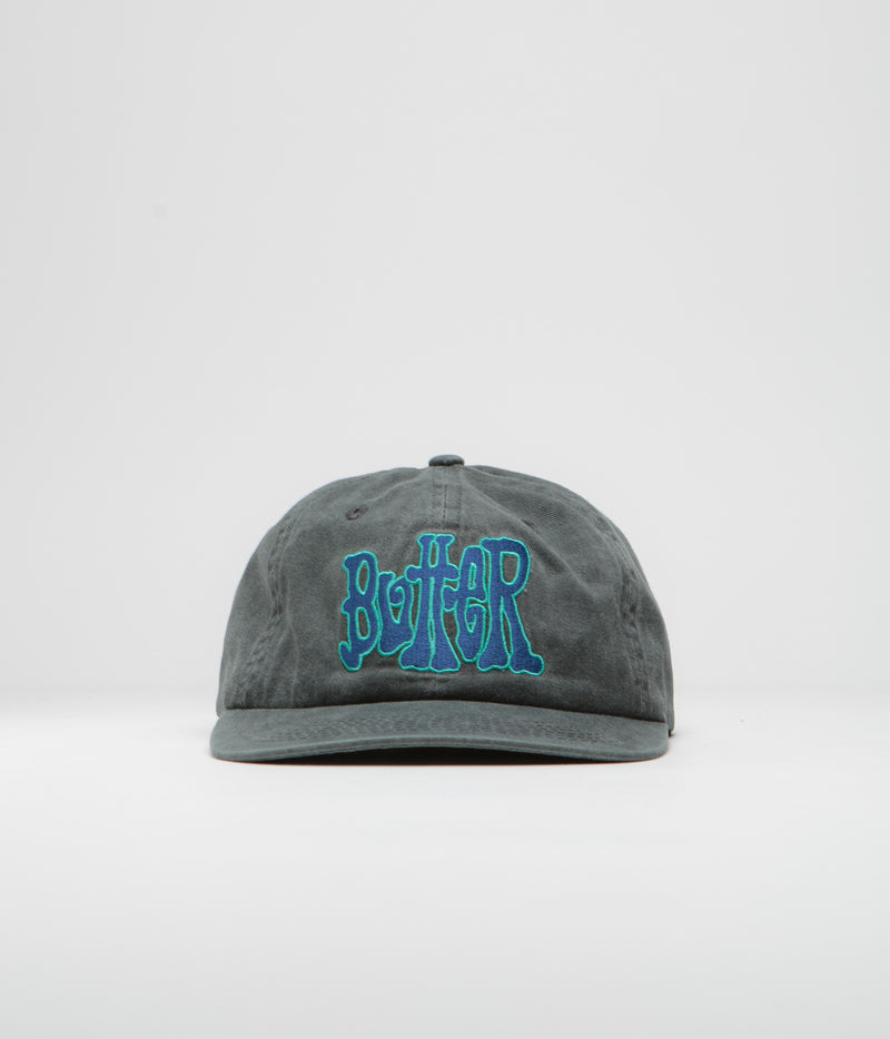 Butter Goods Tour Cap in Washed Black
