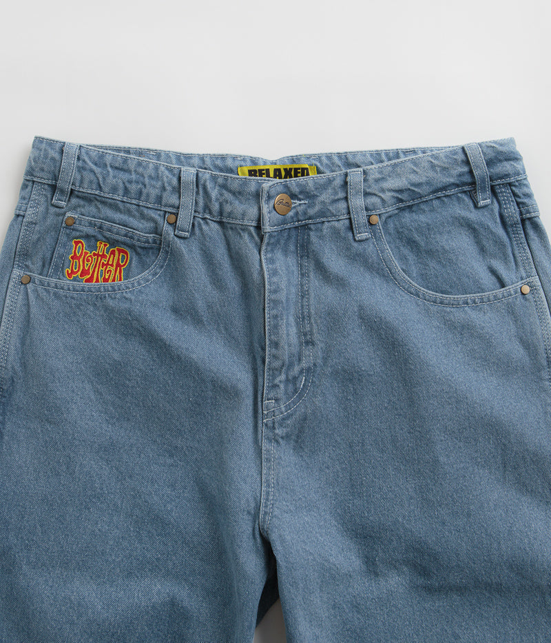 Butter Goods Tour Jeans in Washed Indigo