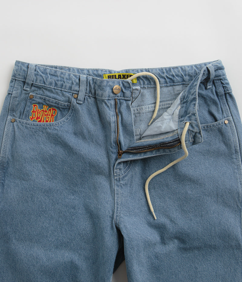 Butter Goods Tour Jeans in Washed Indigo