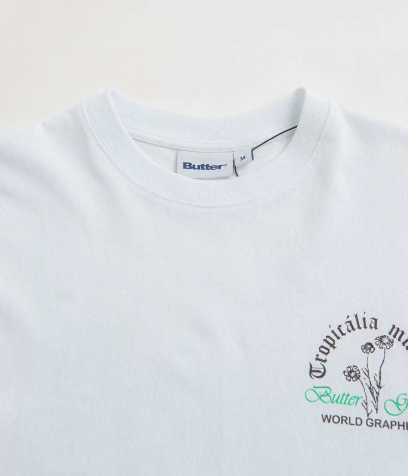 Butter Goods Tropicalia T-Shirt in White