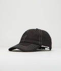 Butter Goods Washed Ripstop Cap in Black