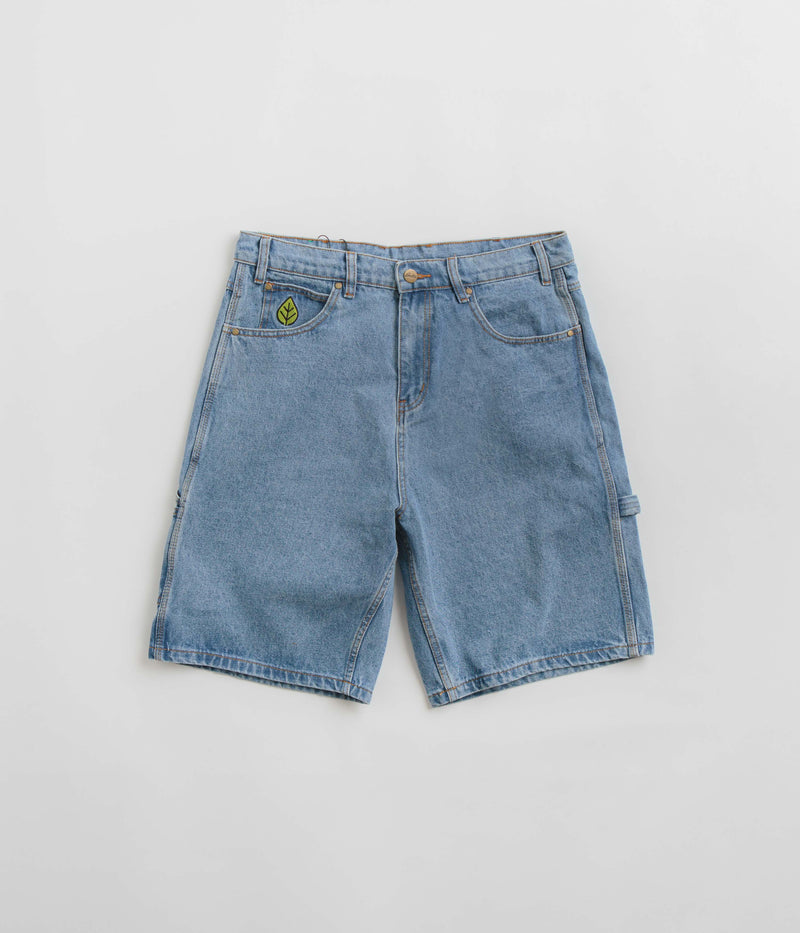 Butter Goods Weathergear Heavyweight Denim Shorts in Washed Indigo
