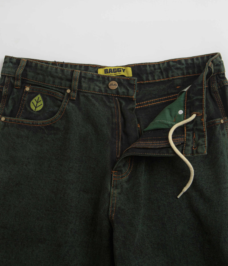 Butter Goods Weathergear Heavyweight Jeans in Deep Forest Wash
