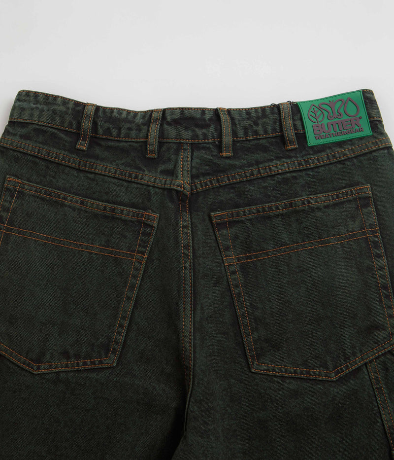 Butter Goods Weathergear Heavyweight Jeans in Deep Forest Wash