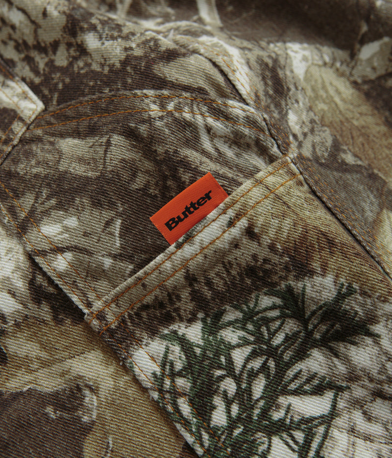 Butter Goods Weathergear Heavyweight Jeans in Forest Camo