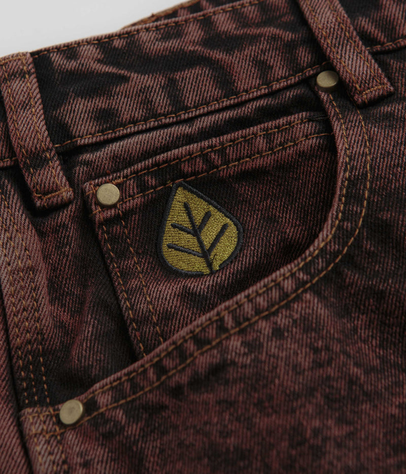 Butter Goods Weathergear Heavyweight Jeans in Plum Wash