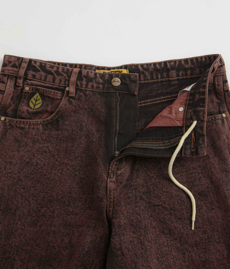 Butter Goods Weathergear Heavyweight Jeans in Plum Wash