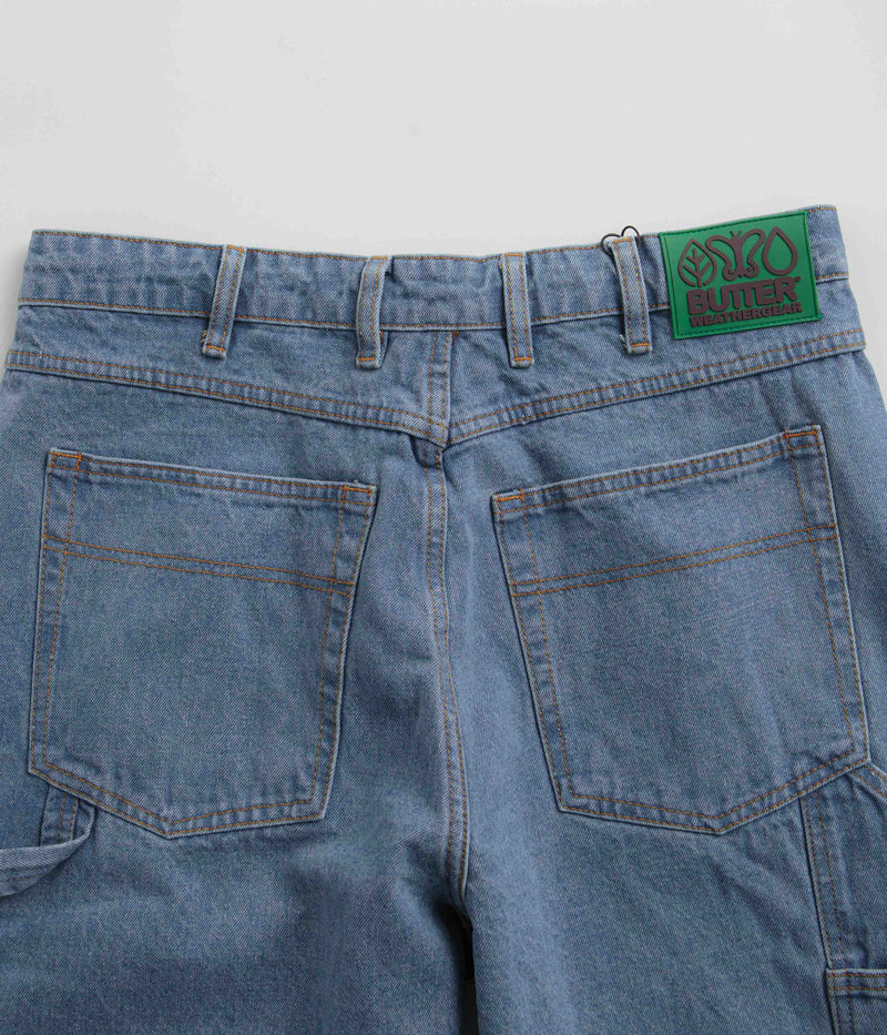 Butter Goods Weathergear Heavyweight Jeans in Washed Indigo