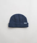 Butter Goods Wharfie Beanie in Navy and White