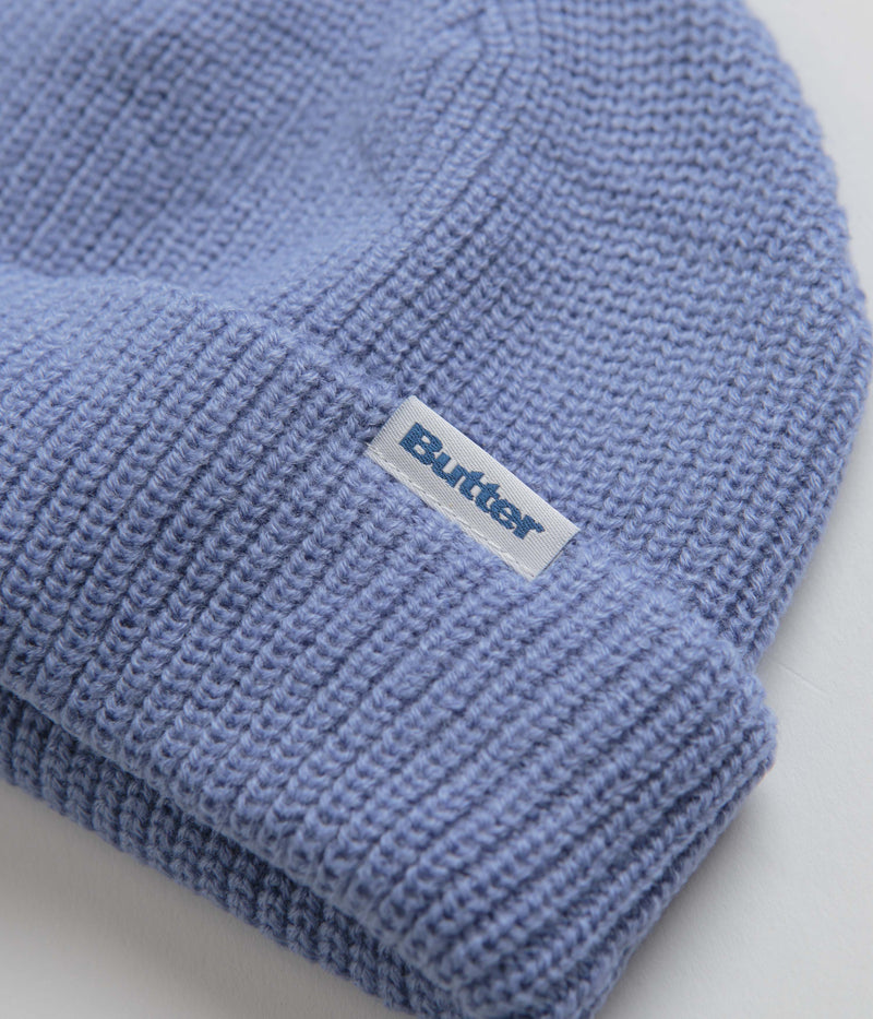 Butter Goods Wharfie Beanie in Pacific Blue