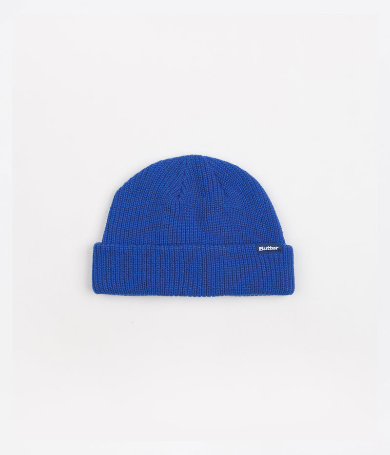 Butter Goods Wharfie Beanie in Royal Blue