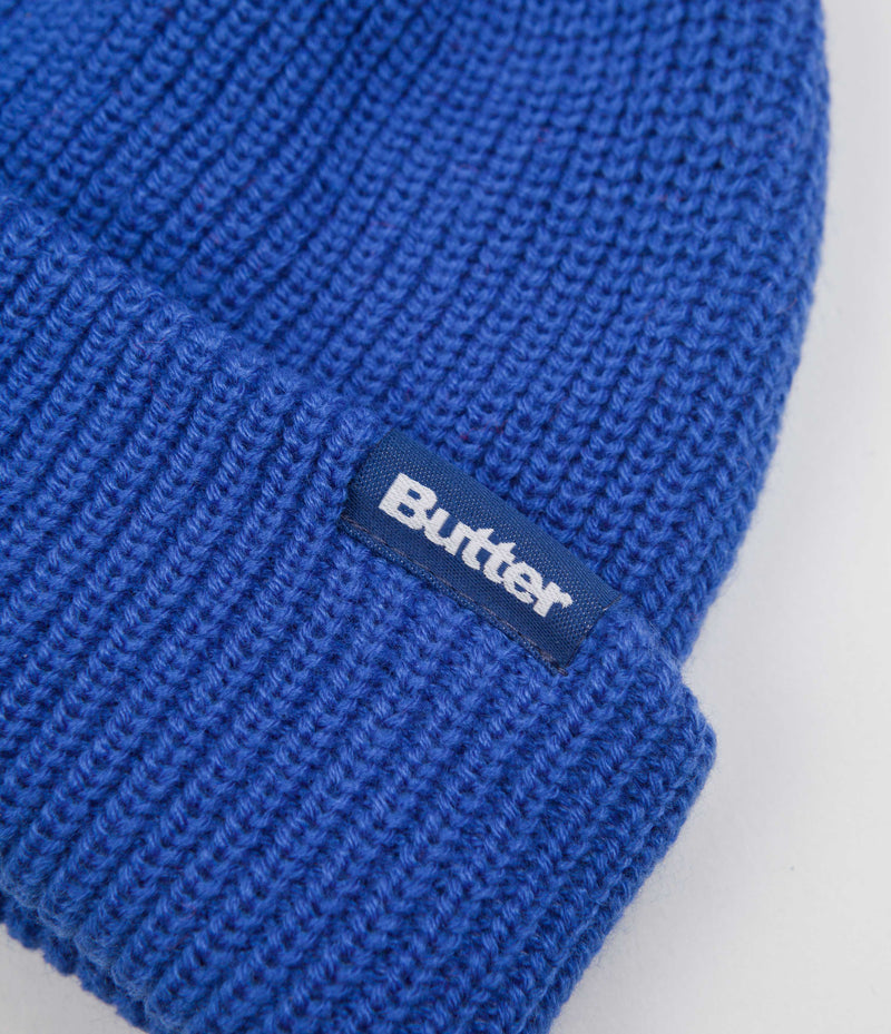 Butter Goods Wharfie Beanie in Royal Blue
