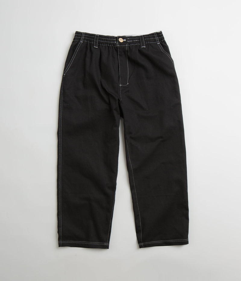 Butter Goods Wide Leg Pants in Black and White