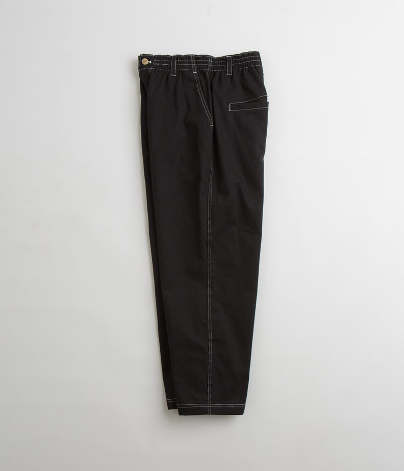 Butter Goods Wide Leg Pants in Black and White