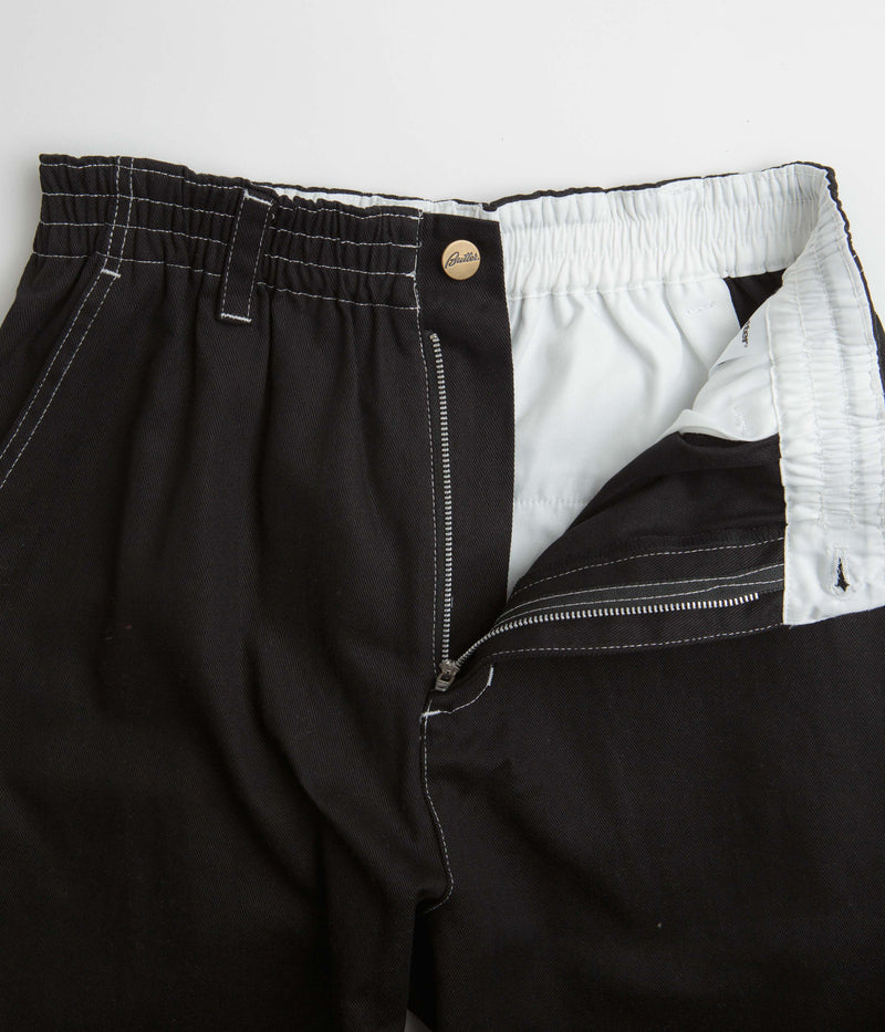 Butter Goods Wide Leg Pants in Black and White