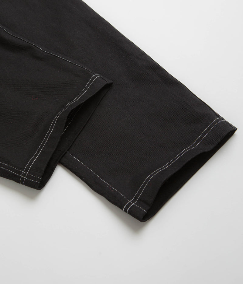Butter Goods Wide Leg Pants in Black and White