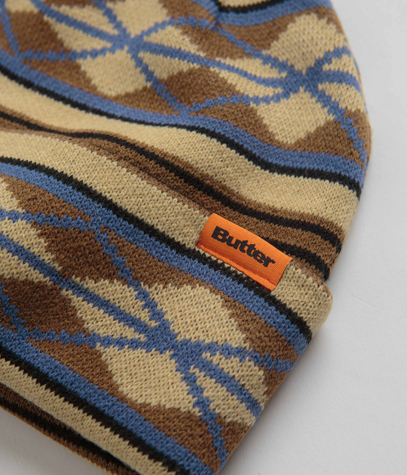 Butter Goods Wilson Cuff Beanie in Brown