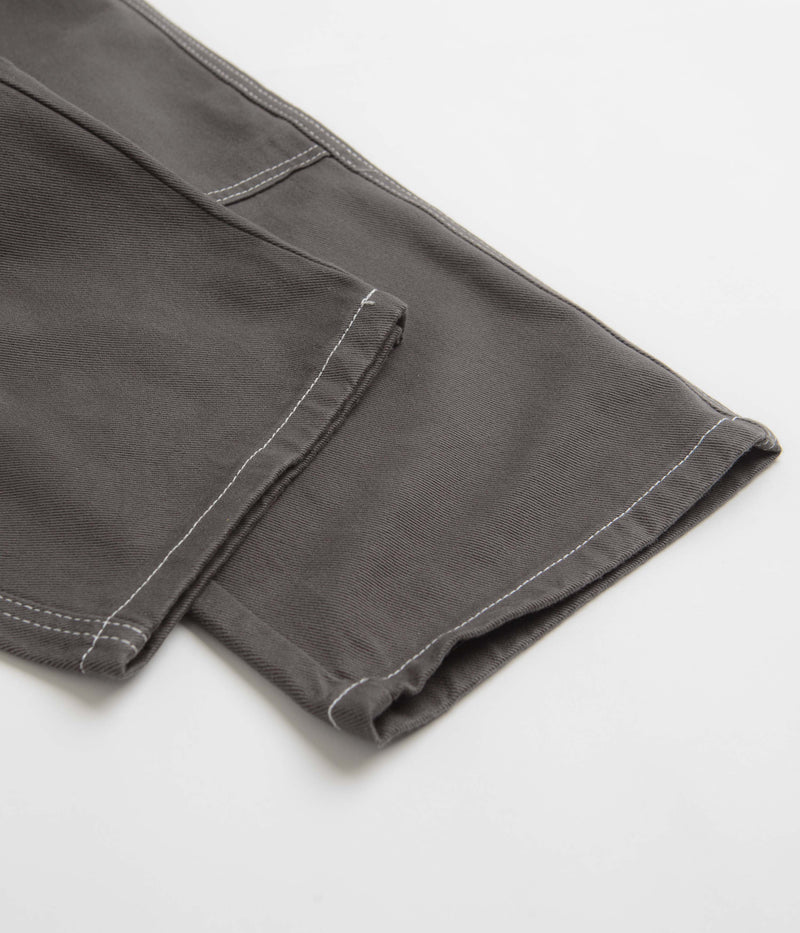 Butter Goods Work Double Knee Pants in Charcoal