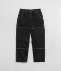 Butter Goods Work Double Knee Pants in Washed Black and Black