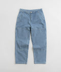 Butter Goods Work Double Knee Pants in Washed Indigo