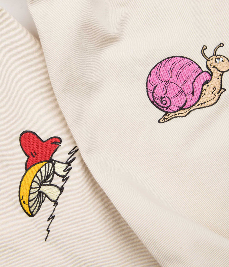 Butter Goods x The Smurfs Forage Wide Leg Pants in Natural
