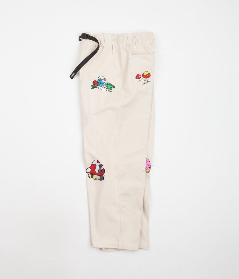 Butter Goods x The Smurfs Forage Wide Leg Pants in Natural
