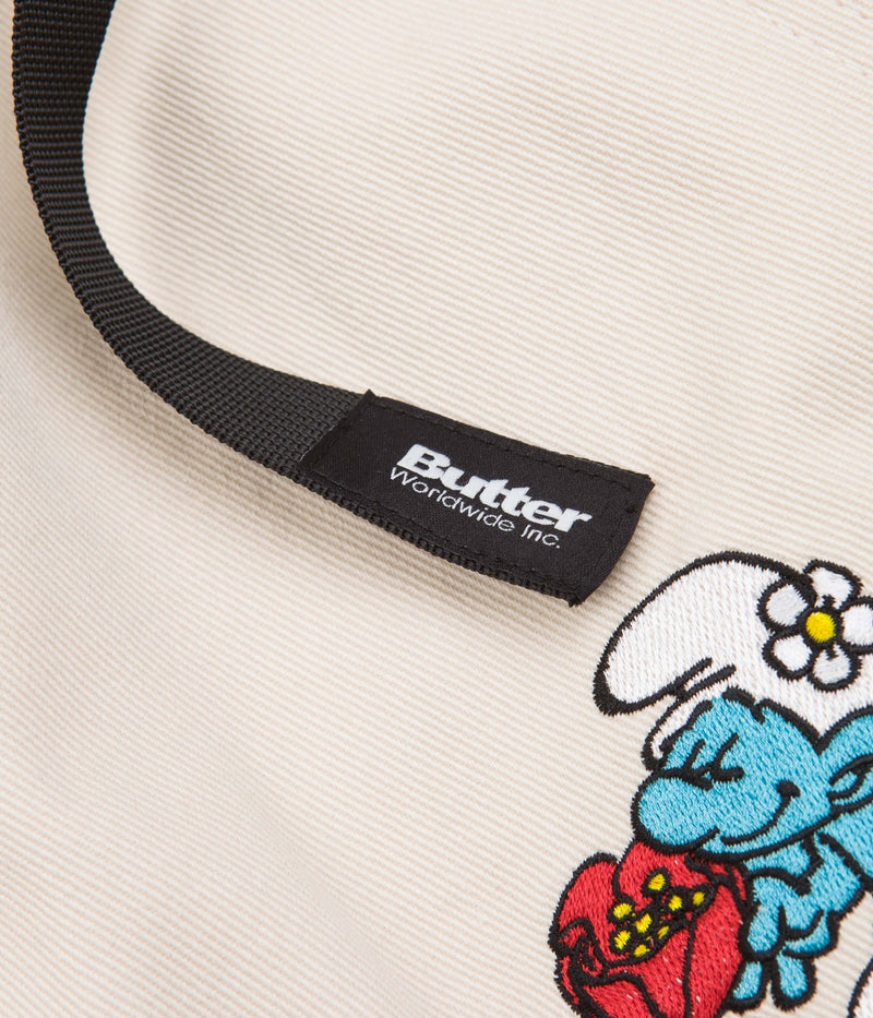 Butter Goods x The Smurfs Forage Wide Leg Pants in Natural