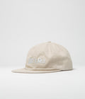by Parra Blocked Logo Cap in Off White